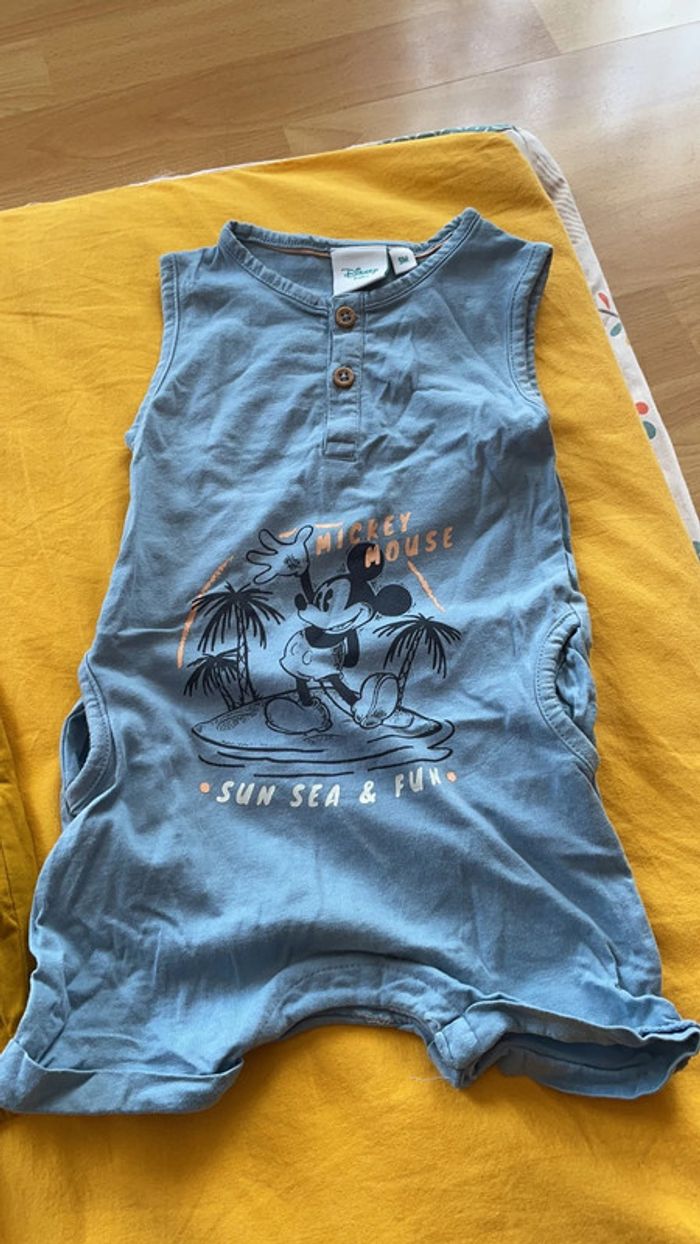 Lot de 2 combinaisons été 9 mois Disney - photo numéro 5