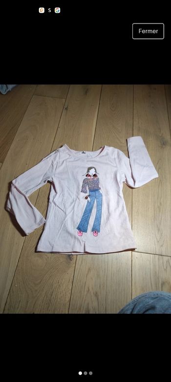 T shirt manche longue 4ans
