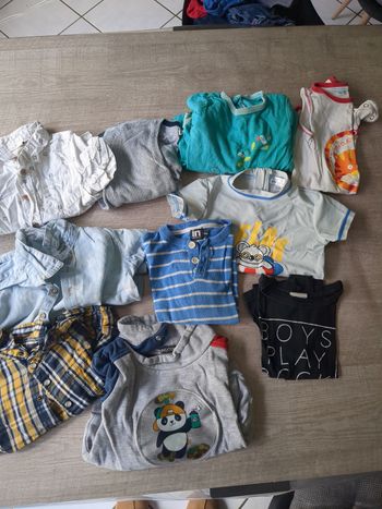 Lot vêtements garçon bébé 