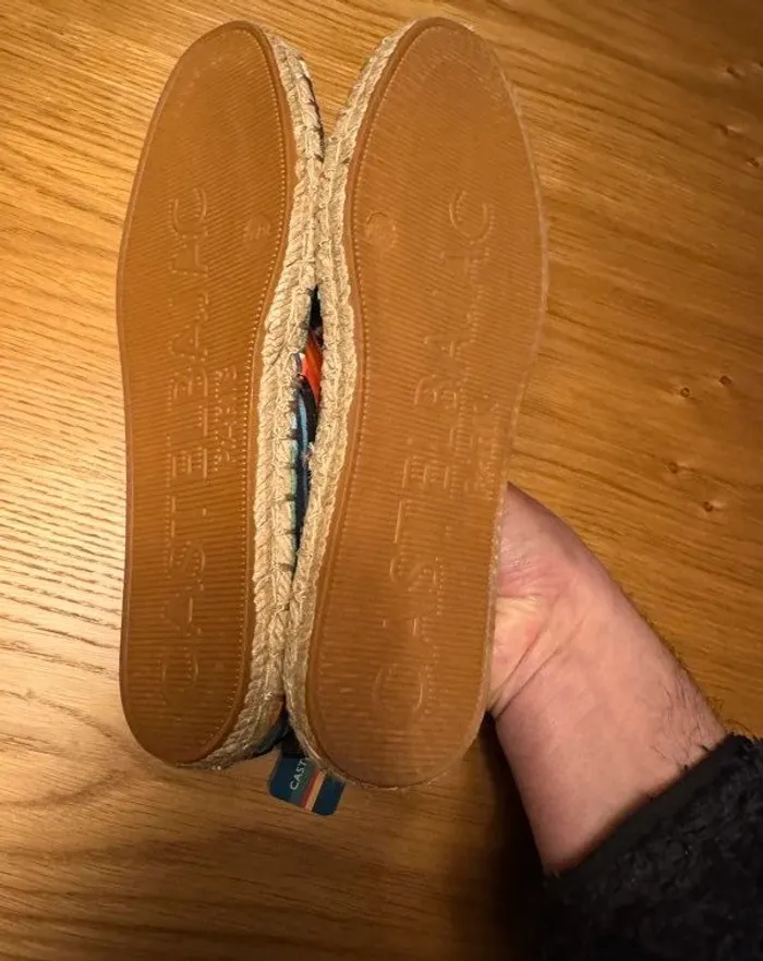 Castelbajac espadrilles femme 36 37 rayées multicolores - photo numéro 3