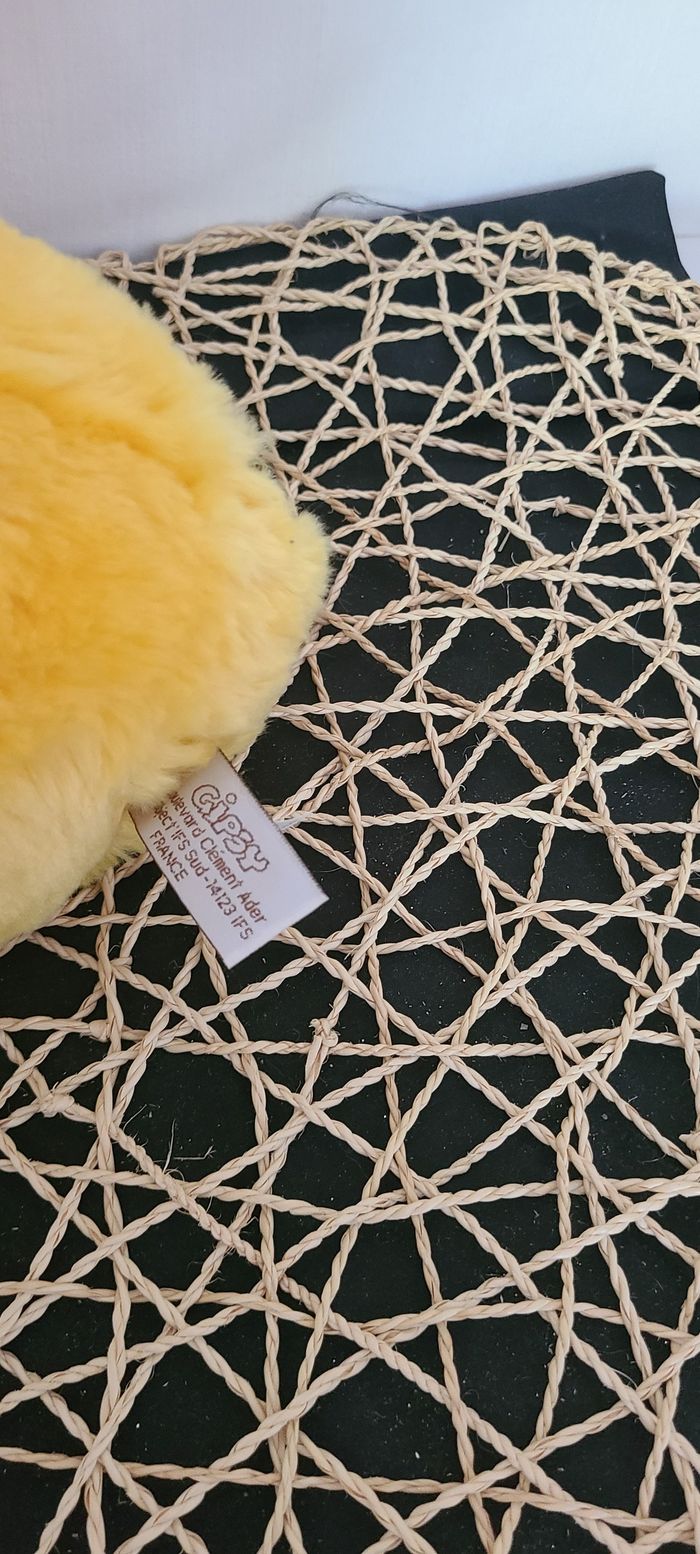 Peluche Poussin jaune orange Sonore Gipsy - photo numéro 5