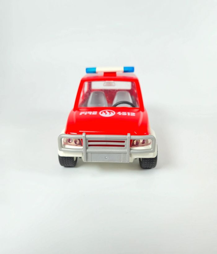 Playmobil Voiture de Pompier Rouge - photo numéro 6