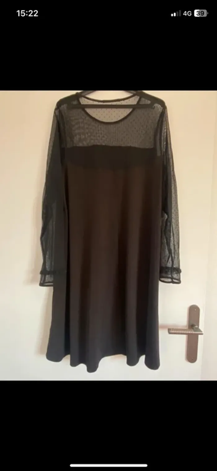 Robe fine noir. - photo numéro 6