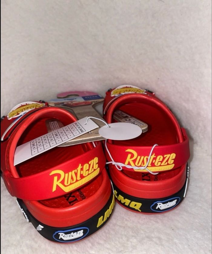 Sabot type crocs cars flash mcqueen T30-31 - photo numéro 3