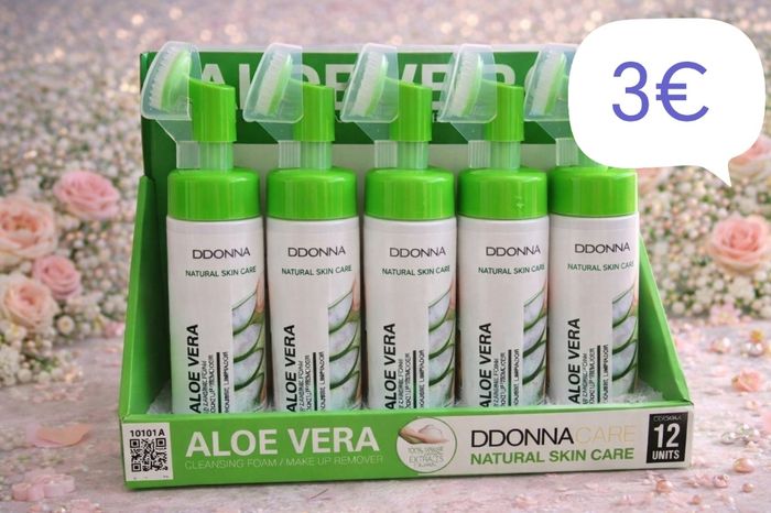 Mousse nettoyante vissage aloe Vera