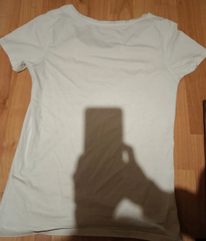 ✨ Tee-shirt blanc Dolce Bella – Taille S, facile à assortir & tendance 😎 - photo numéro 3