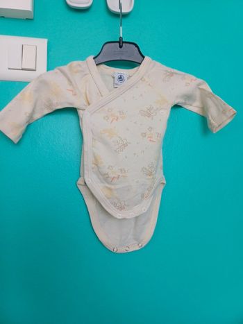 Body bébé petit bateau