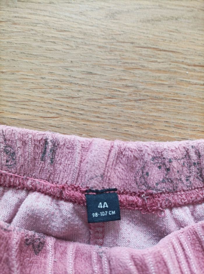 Lot de 2 bas de pyjamas 4 ans - photo numéro 3