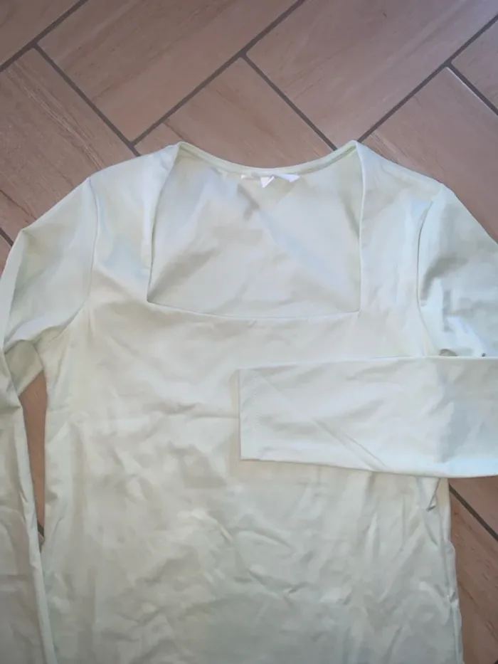 Pull vert anise - photo numéro 2