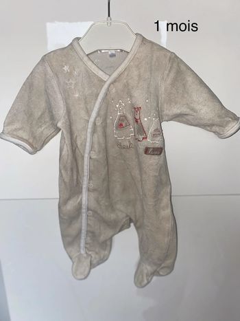 Pyjama 1 mois