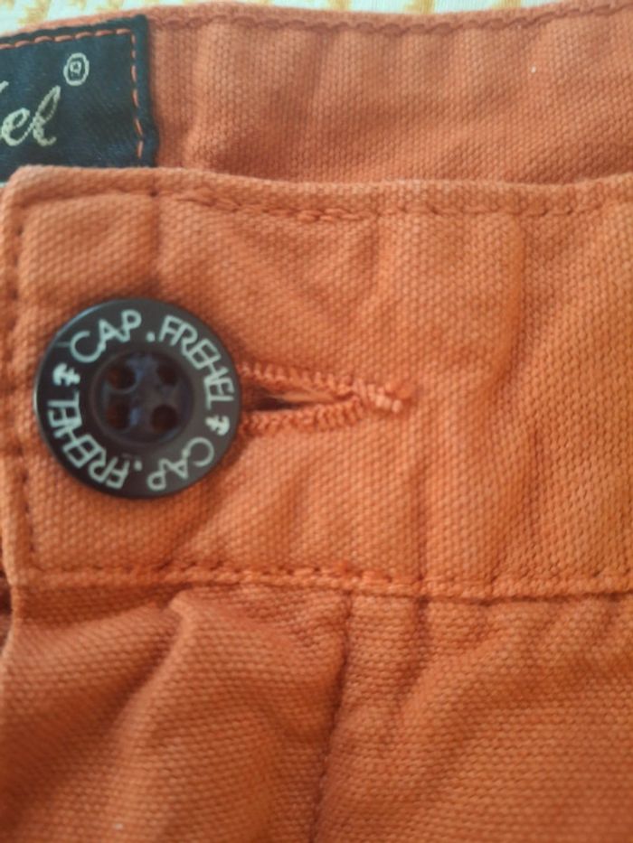 Bermuda homme taille 52  coloris rouille  poche sur le côté - photo numéro 7