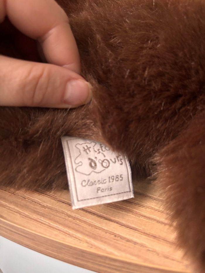 Peluche Ours Odin 30 cm Histoire d’Ours - photo numéro 2