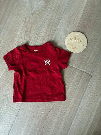 Tee shirt rouge