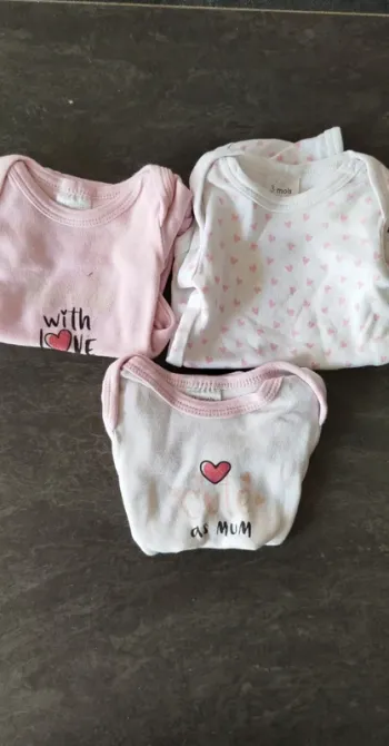 Lot de 3 bodies