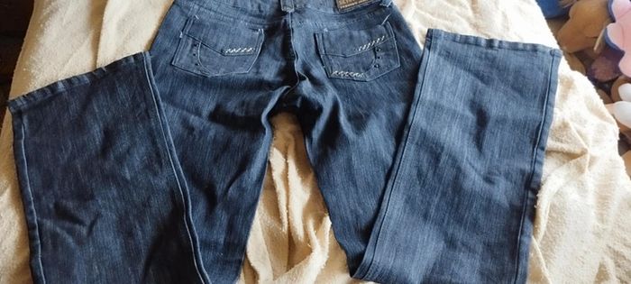 Pantalon jeans femme - photo numéro 3