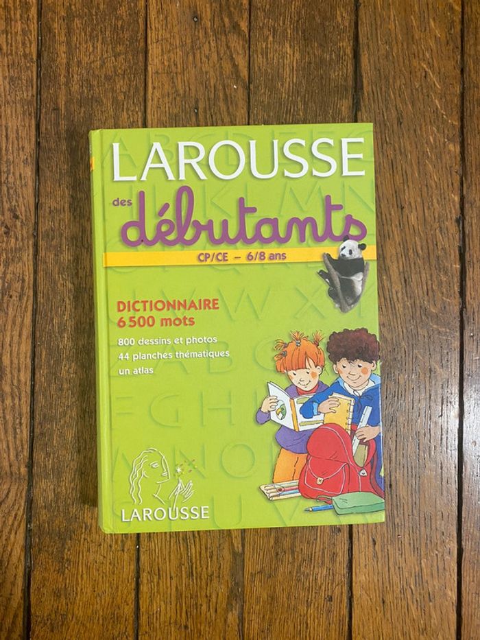 Dictionnaire Larousse des débutants 6/8 ans - CP/CE