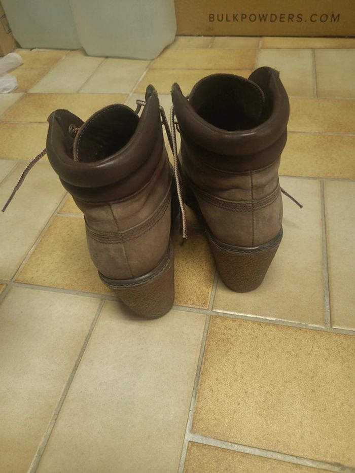 Bottines marron Timberland 36 - photo numéro 4