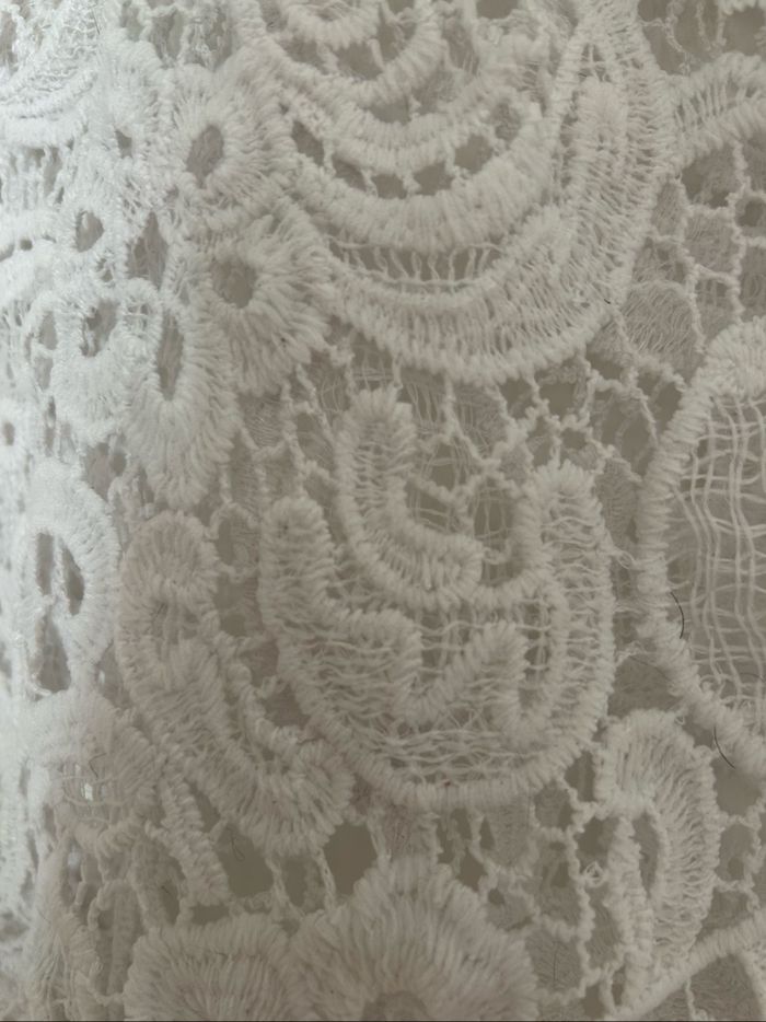 Magnifique Débardeur dentelle blanc