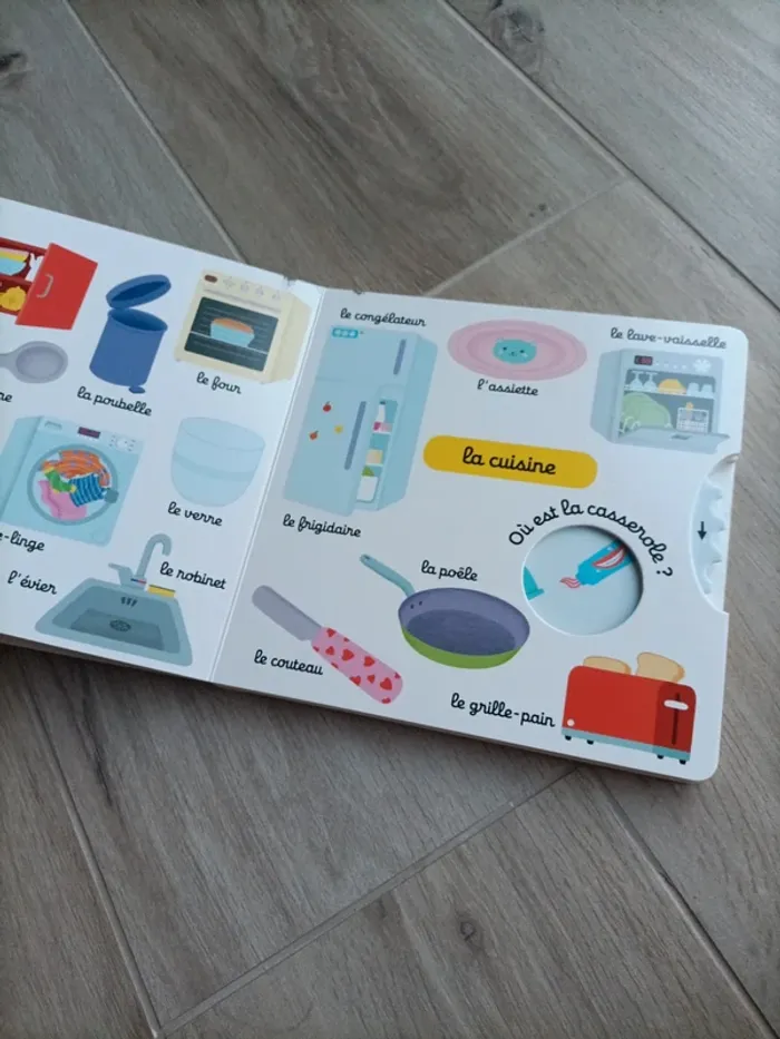 Livre Kididoc mon imagier jeu de la maison - photo numéro 10