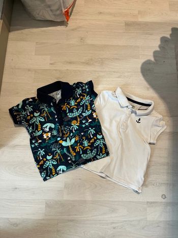Lot deux polo 24 mois