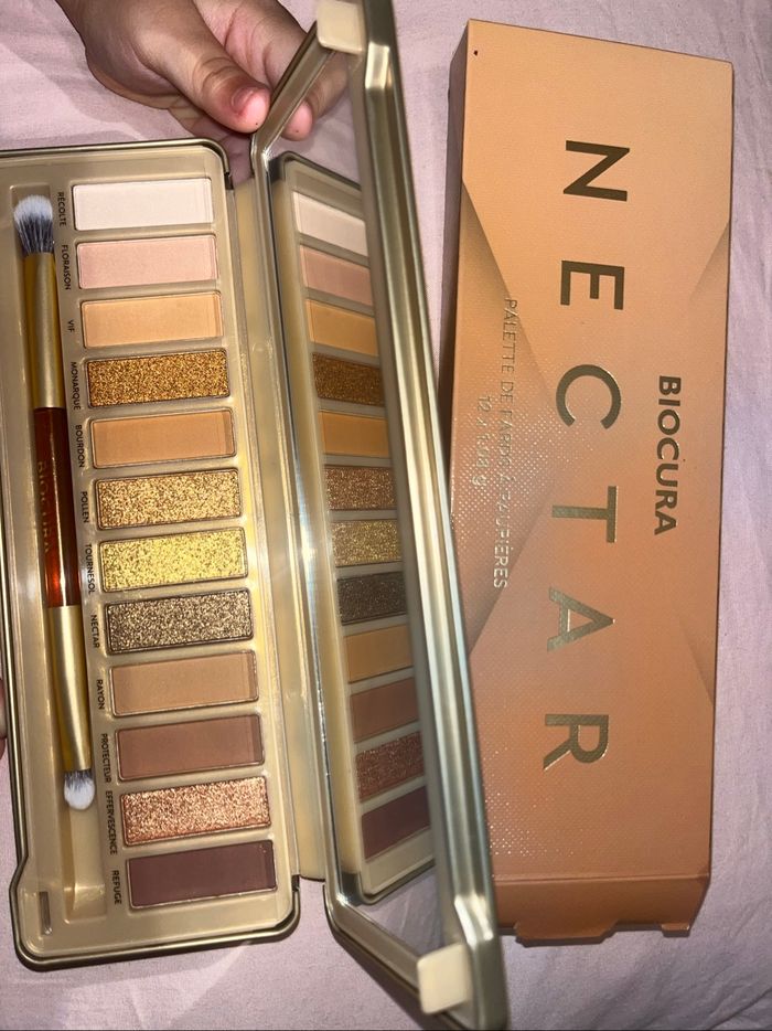 Palette NECTAR de Biocura (12 fards à paupières )
