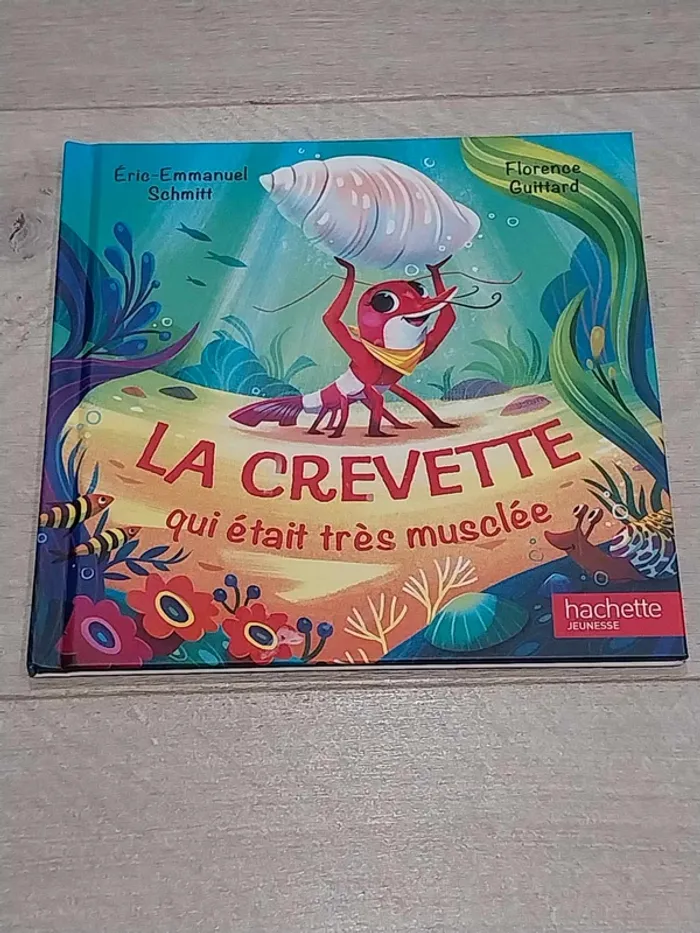 Livre "La crevette qui était très musclée"
