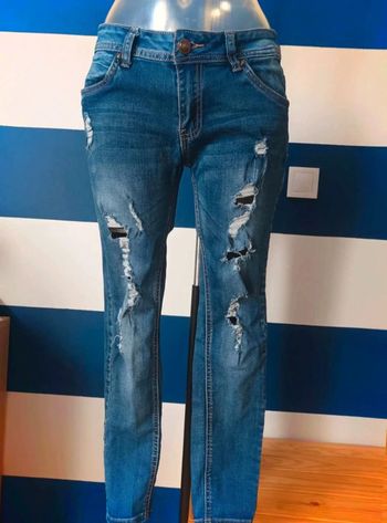 Jean effet destroy SD Jean femme taille 42
