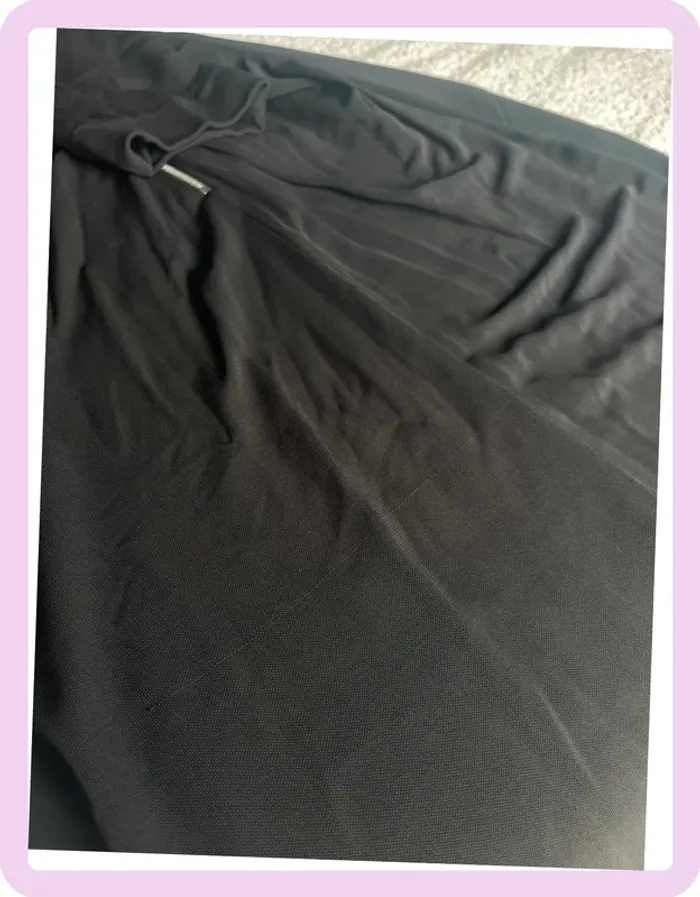 Karen Millen Robe Drapée Noire Taille 42 – Neuve avec Étiquette - Idéale Mi saison - photo numéro 5