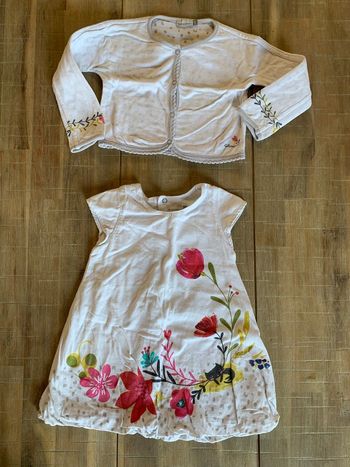 Robe + gilet Catimini