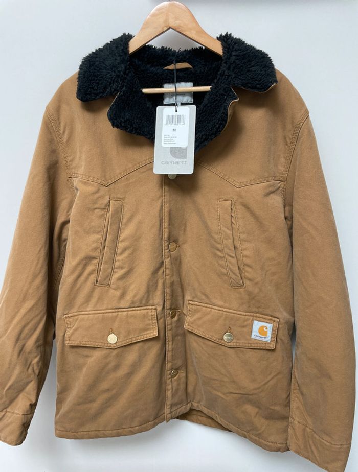 Carhartt WIP Newman Coat - Hamilton Brown - Taille M - photo numéro 19