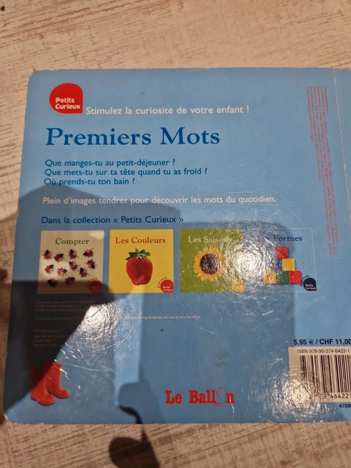Livre premiers mots - photo numéro 2