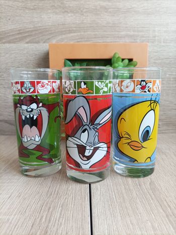 Lot 3 verres bugs Bunny