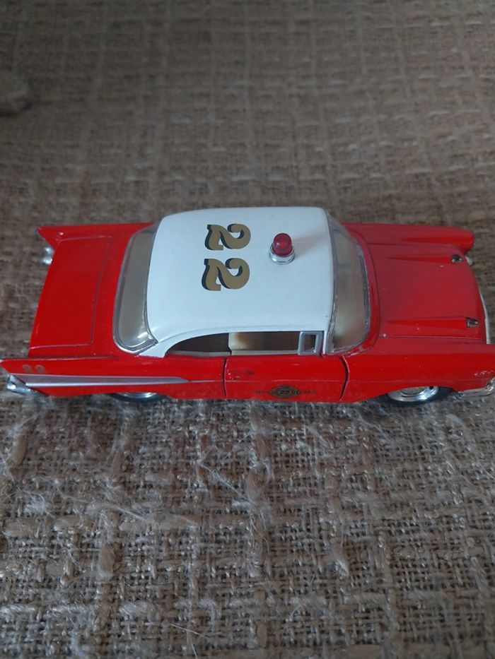 Chevrolet Bel Air Fire Chief 1957 Vintage 1/40 - photo numéro 2