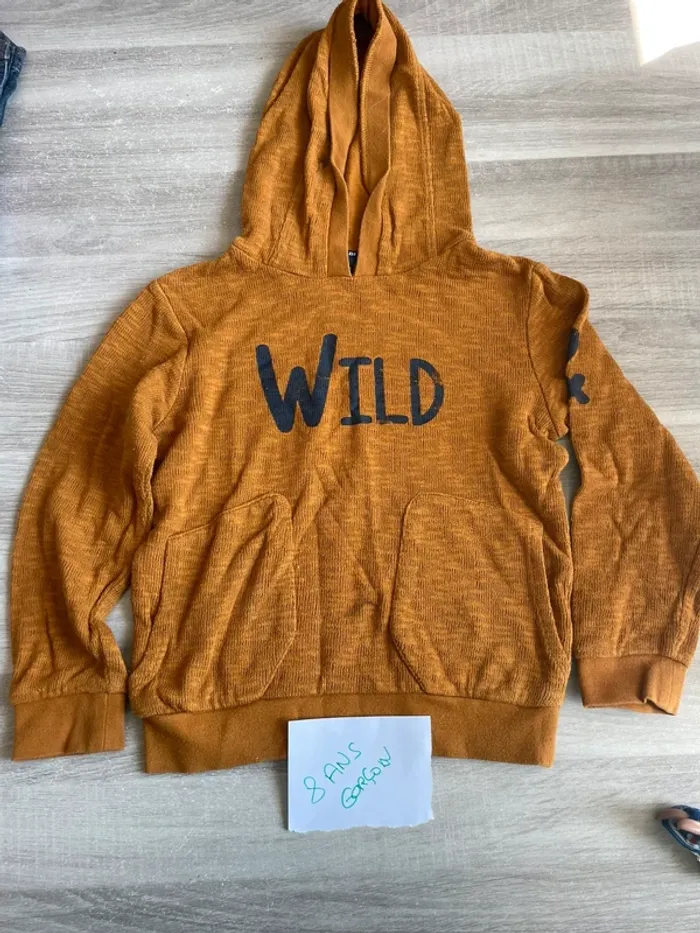 Joli pull à capuche