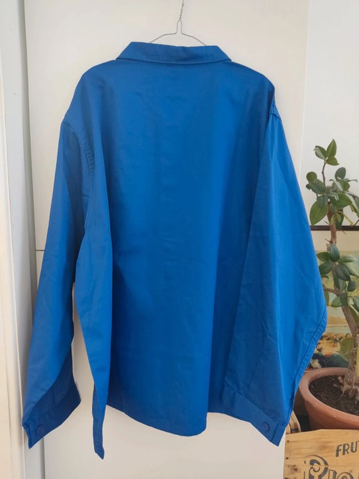 Veste bleu de travail - photo numéro 5