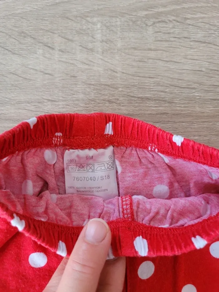 Lot de 2 shorts fille en 9 mois - photo numéro 7