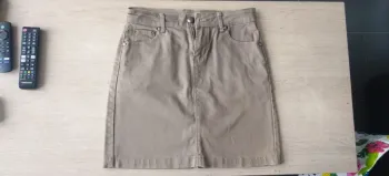 Mini jupe marron