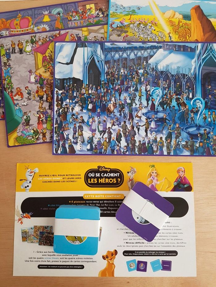 Disney jeu de société cherche et trouve Où se cachent les héros - photo numéro 5