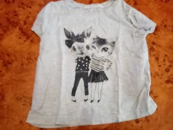 T shirt 4 ans fille