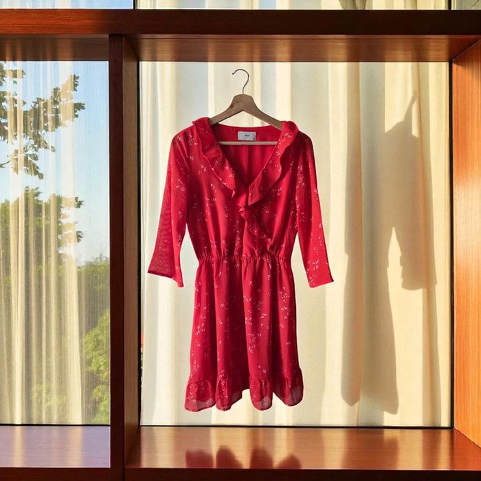 robe midi Minimum rouge taille S