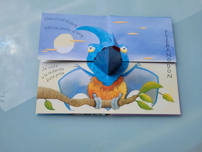 Dinosaures en folie! Méli-mélo des animaux, livre animé Pop-up (25) - photo numéro 4