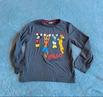 T-shirt manches longues Mickey Mouse Disney 8 ans