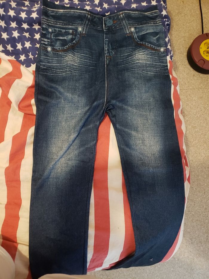 Leggins imprimer jean