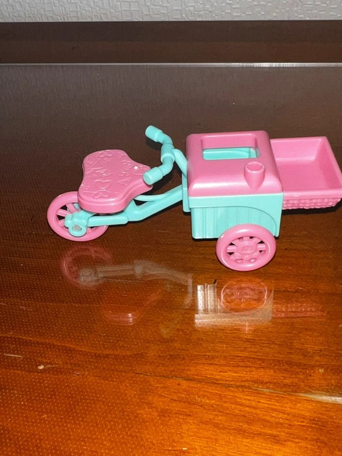 Tricycle pet shop marchand de glace