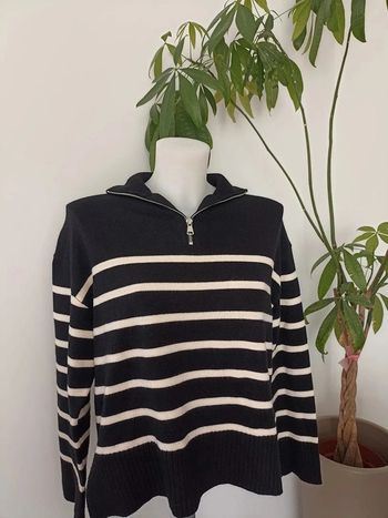 Pull à rayures et Zara taille S