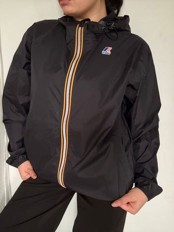 Imperméable K-Way noir M – coupe-vent pluie randonnée