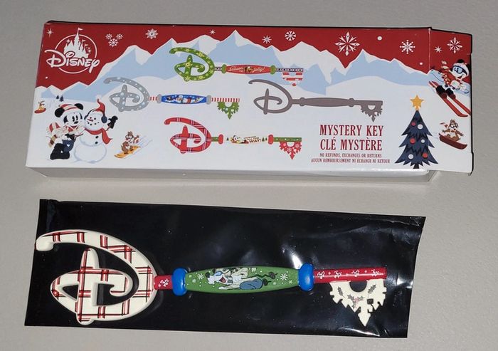 Cle mystère noel dingo disney