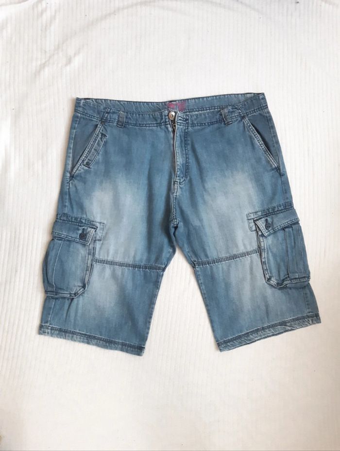 Short cargo en jean 48