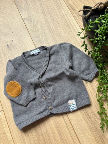 Gilet vertbaudet gris