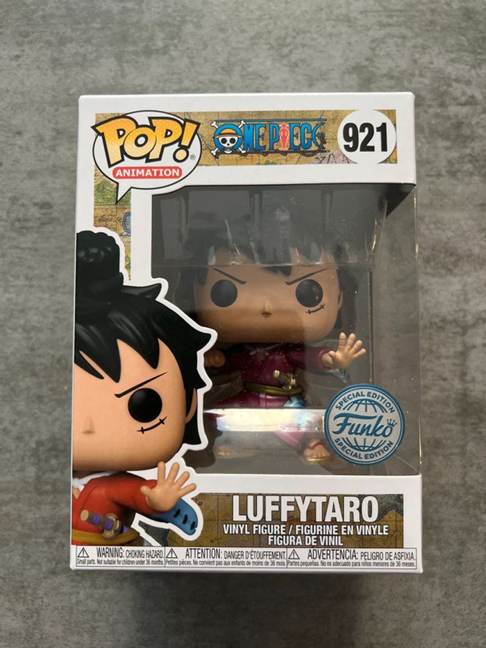Funko Pop !  Funko One Piece Luffytaro In Kimono (Metallic) Spécial Edition #921